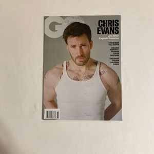 GQ Chris Evans “Life After Capt. America”Issue October 2023 Magazine